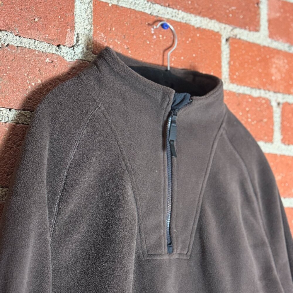Men's Fabletics Fleece - Brand New - Long Sleeve - Brown - L
